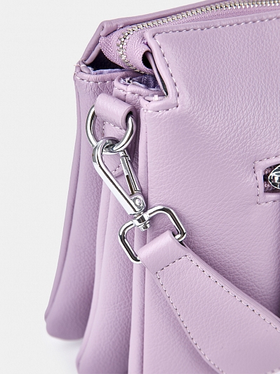 Сумка женская, сиреневая, 26*20*5