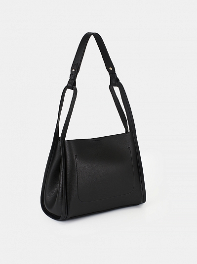 Сумка женская, черная, 25х10х26