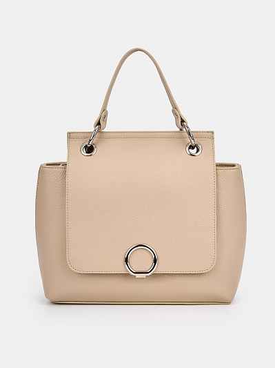 АУГС324200 Сумка женская Ralf Ringer нату р.кожа,320x100x125,бежевая