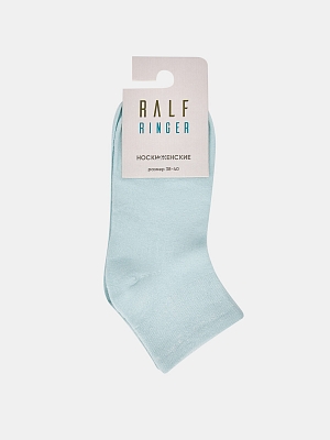 АУОН066100 Женские хлопк.носки спорт,усил енная резинка10см р.38-40 мятн