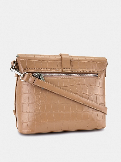 Сумка женская, бежевая, 21*19*10 