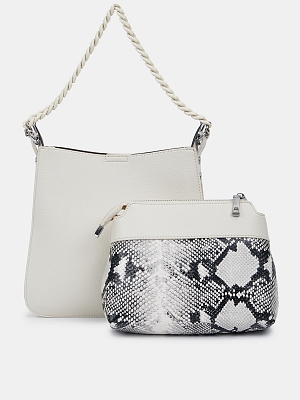 R18374/30 Сумка женская,искуственная кожа,260x230x100,белая