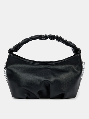 Сумка женская, черная, 7*20*14