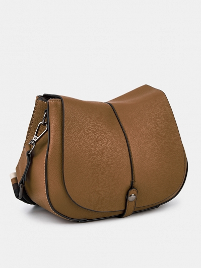 R18102/24 Сумка женская, искуственная ко жа, 240*80*190,св./коричневая