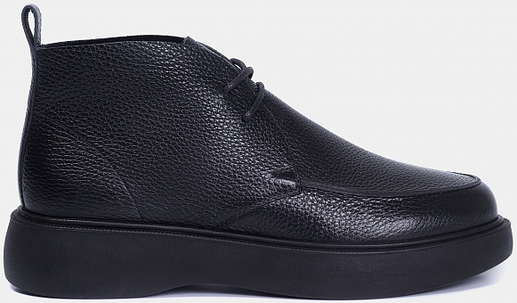 Ботинки женские LORA (цвет черный, натуральная кожа) — купить по цене 6100  р. в интернет-магазине RALF RINGER | Стильная женская обувь в Москве