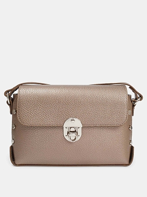 АУГС261000 Сумка женская натур. кожа 230*160*70 бежевая