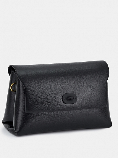 27308/10 Сумка женская,BAGGINI,иск. кожа 24*16*9, черная