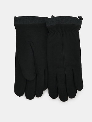 АУГП114400 Перчатки мужские Ralf Ringer, 100%полиэстер,один размер,чер