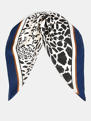 170313P-21504-04 Палантин женский Ralf Ringer 100%полиэстер,70х70,синий