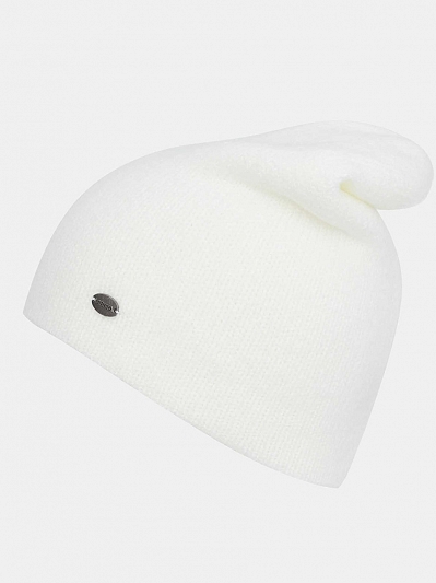 LB-A53010-white_Н Шапка женская Labbra 50%шерсть 50%акрил  р.57 белая