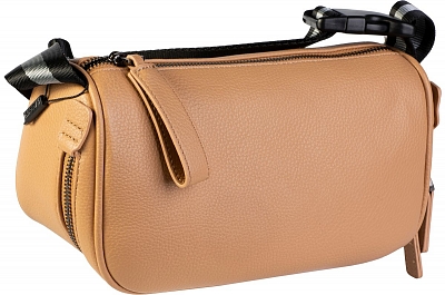 38106-1/33 Сумка женская,иск.кожа 25х16х10 темно-бежевый