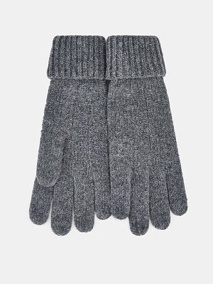 GLT-220-31-AYP-08_Н Перчатки женские Ralf Ringer,4 5%шерсть,40%ангор,б/р,серые