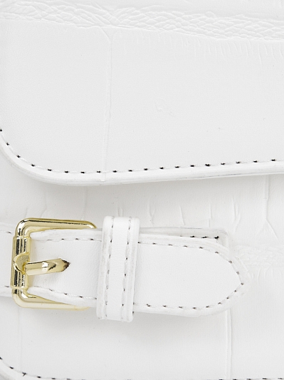 Сумка женская, белая, 6*12*22