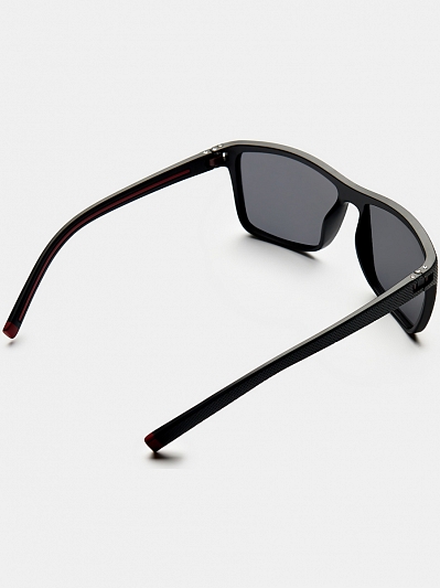 7217_60_17-135_C3 Солнцезащитные очки мужские, Ralf Ringer,б/разм,черн/красны