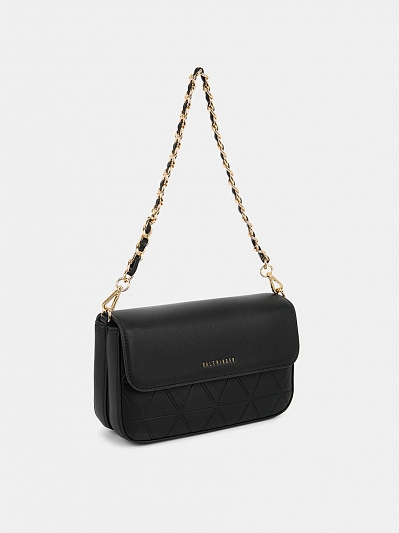 Сумка женская, черная, 8*15*25