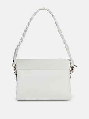 F50B21/1081 Сумка женская,натур.кожа 15*20*9,белая