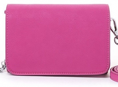 18038/64 Сумка жен.,иск.кожа 17*11*50 BAGGINI фуксия