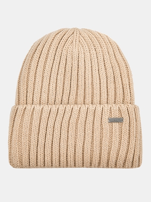 АУГЧ091900_Н Шапка женская Ralf Ringer 50%шерсть,50%акрил,песочная