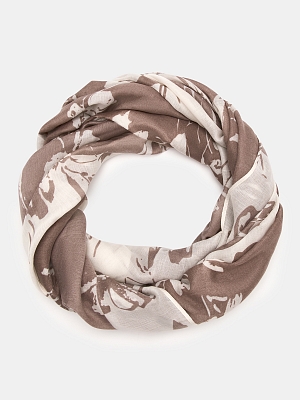 170313P-22888-33 Палантин женский Ralf Ringer 100%полиэстер,90х200,молочный