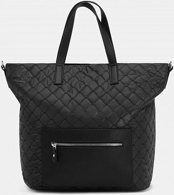 АУГС257000 Сумка женская  иск.кожа 460*340*170 черная