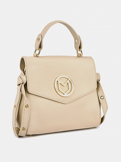 MV-L201-D37 Сумка женская,MARINA VOLPE,нат ур.кожа,270x80x200,бежевая
