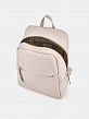 Рюкзак женский, бежевый, 28x14x42