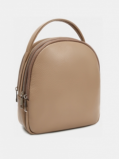 АУГЗ051200 Рюкзак женский,натуральн.кожа 210*240*80,бежевый