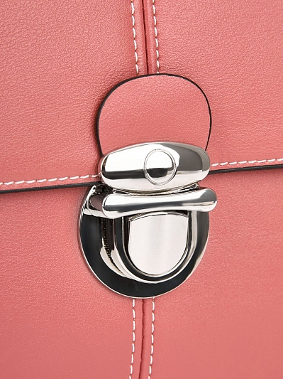 Сумка женская, розовая, 9*19*28