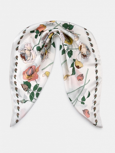 170313P-23950-12/11 Палантин женский Ralf Ringer 100%полиэстер,70х70,бежевый