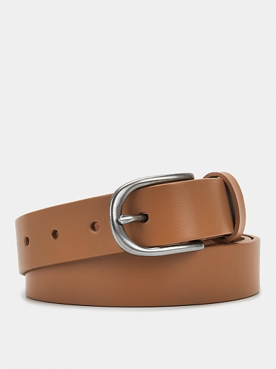 Ремень женский из натуральной кожи, 115см