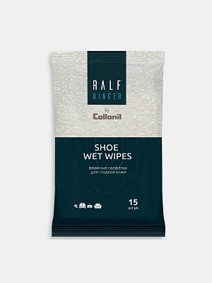 Влажные салфетки Shoe wet wipes для гладкой кожи