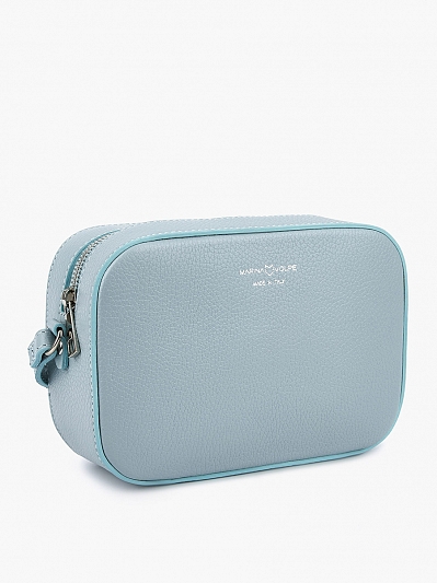 MV-F127-D92 Сумка женская,MARINA VOLPE,нат ур.кожа,210x80x150,голубая