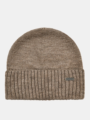 АУГЧ095900_Н Шапка мужская Ralf Ringer 50%шерсть,50%акрил,беж