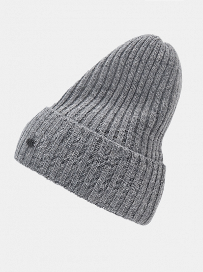 АУГЧ087800_Н Шапка женская Ralf Ringer 100% шерсть мериноса,серая