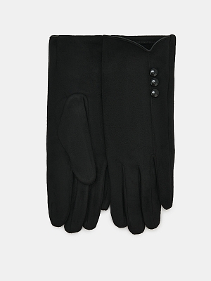 АУГП111600_Н Перчатки женские Ralf Ringer, 100%полиэстер,1 размер,черн