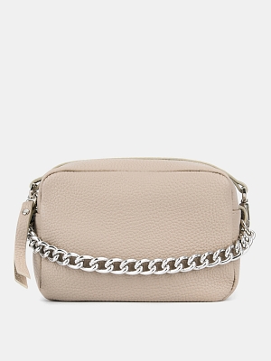 АУГС223400 Сумка женская 170х120х70 нат.кожа бежевая