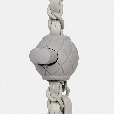 Сумка женская, серая, 21*7*12