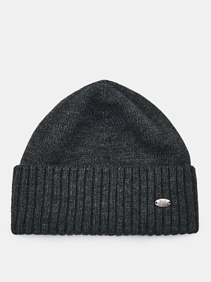 АУГЧ090300_Н Шапка мужская Ralf Ringer 50% шерсть,50%акрил,серая