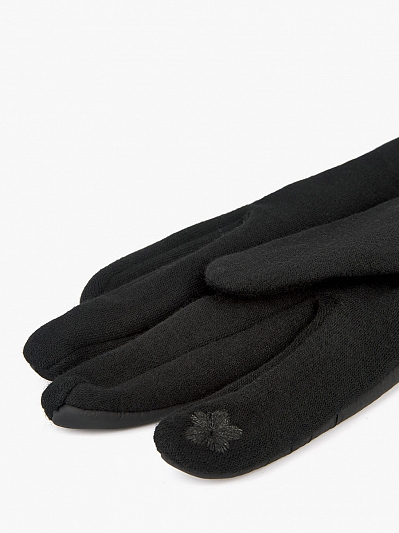 142322P-13791-01_Н Перчатки женск.Ralf Ringer, 100%полиэстер,б/р.черные