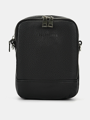 АУГС271700 Сумка мужская,нат.кожа 170х220х65 черная