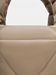 Сумка женская, бежевая, 28х12х25