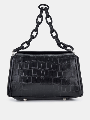 27207/10 Сумка женская BAGGINI иск.кожа 23*13*9  черная