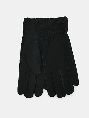 АУГП113500_Н Перчатки мужские Ralf Ringer, 100%полиэстер,один размер,черн