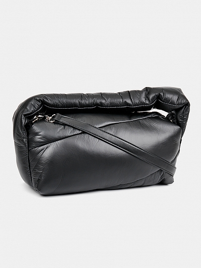 Сумка женская, черная,12x30x8