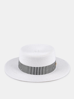 210313P-22039-11_Н Шляпа женская Ralf Ringer, 100%бумага,белая