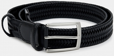 MAKAROV06-P-01 Ремень мужской Ralf Ringer,нат тур.кожа ,3,4*110-130,черный