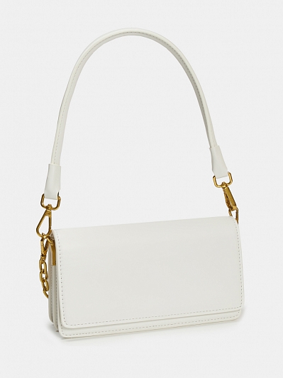 R18367/30 Сумка женская,искуств.кожа,Bag gini, 23*13*6 белая