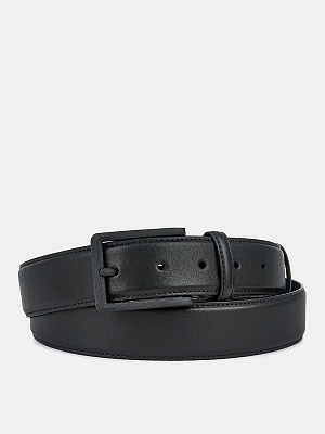 150413P-22285-01 Ремень мужской Ralf Ringer,нат ур.кожа,125х3,4см,черный