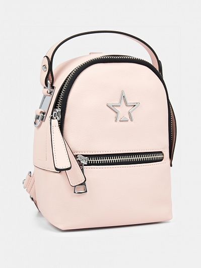 Рюкзак женский, розовый, 17*22*80 