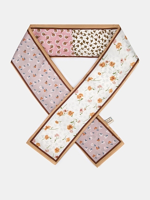 170313P-24174-22 Шарф женский Ralf Ringer 100%полиэстер,9х100,сиренев